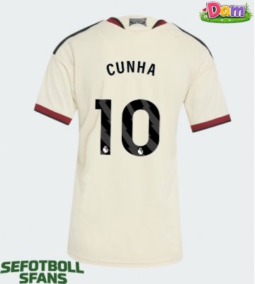Manchester United Matheus Cunha #10 Tredje Tröja Kvinnor 2026-27 Kortärmad